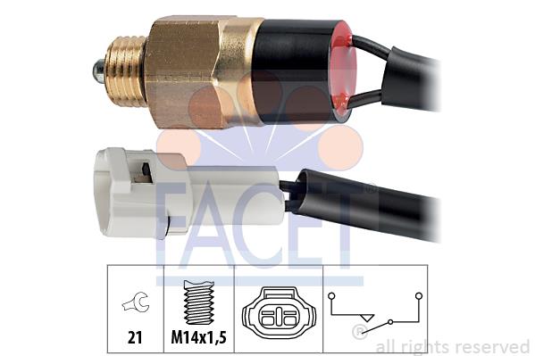 Comutator, lampa marsalier - FACET