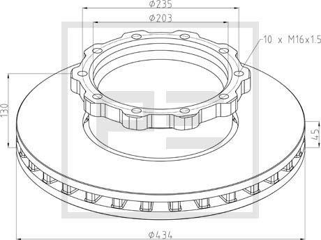 Disc frana - PE Automotive