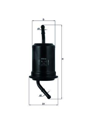 filtru combustibil - KNECHT