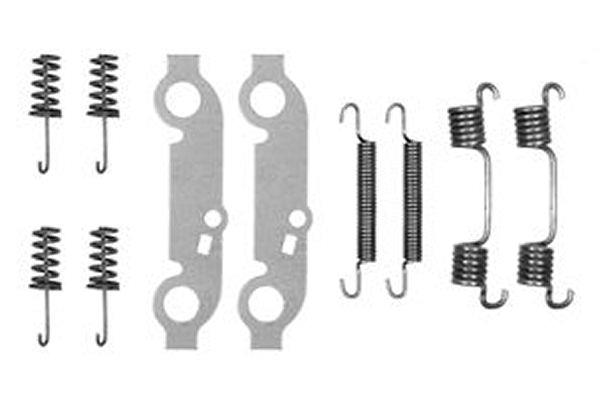 set accesorii, saboti frana parcare - TRW