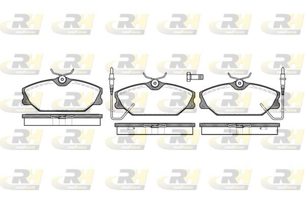 set placute frana,frana disc - ROADHOUSE
