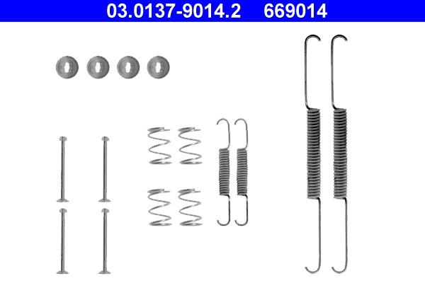 Set accesorii, sabot de frana - ATE