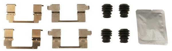 Set accesorii, placute frana - TRW