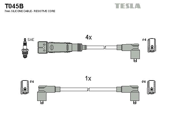 Set cablaj aprinder - TESLA