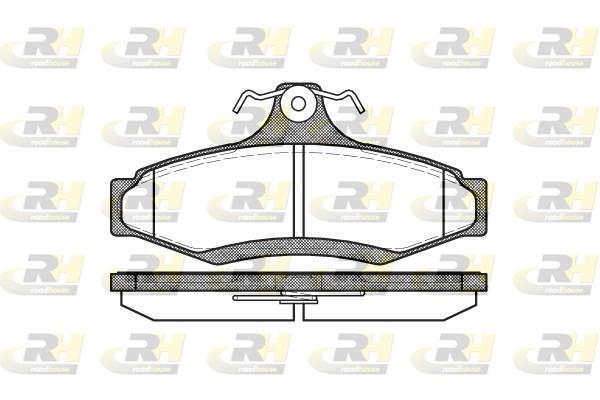set placute frana,frana disc - ROADHOUSE