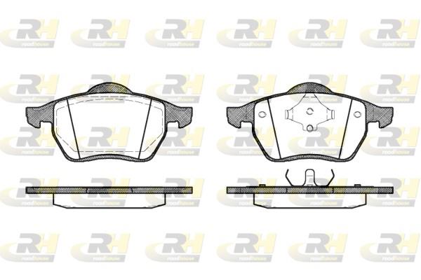set placute frana,frana disc - ROADHOUSE