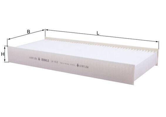Filtru, aer habitaclu - KNECHT