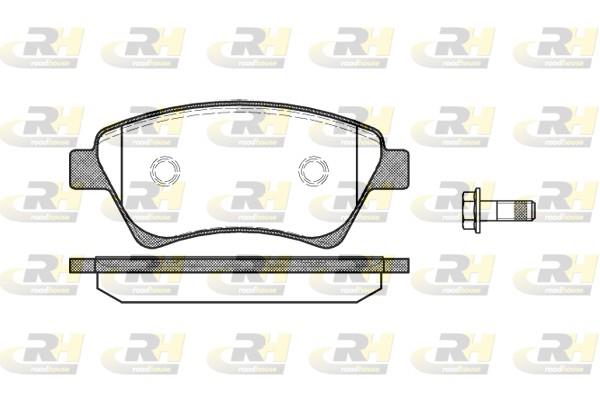 set placute frana,frana disc - ROADHOUSE
