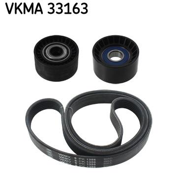 Set curea transmisie cu caneluri - SKF