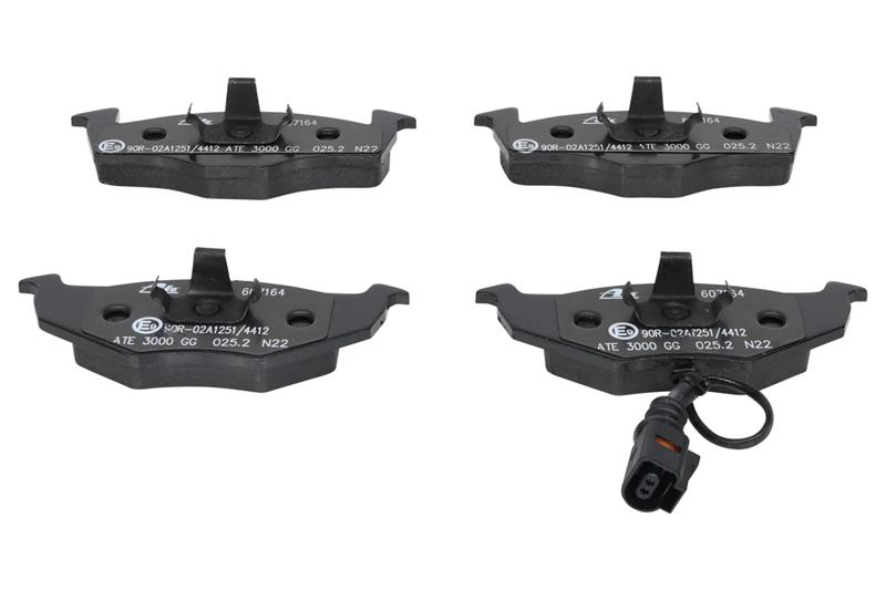 set placute frana,frana disc - ATE