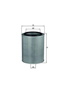 Filtru aer - KNECHT