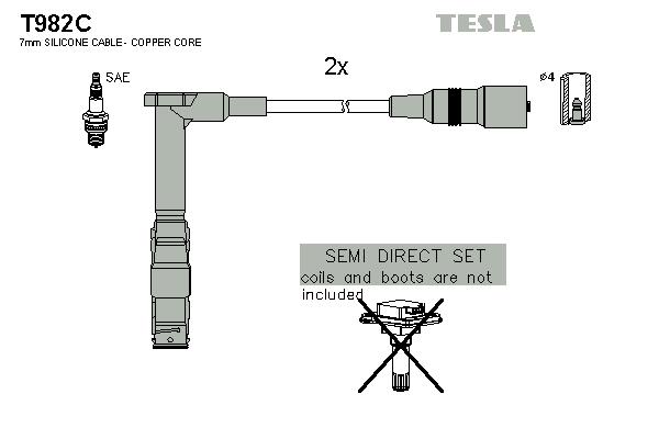 Set cablaj aprinder - TESLA