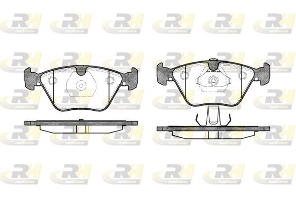 set placute frana,frana disc - ROADHOUSE