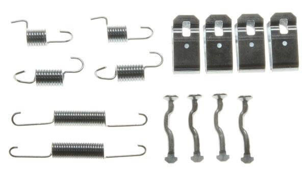 set accesorii, saboti frana parcare - TRW
