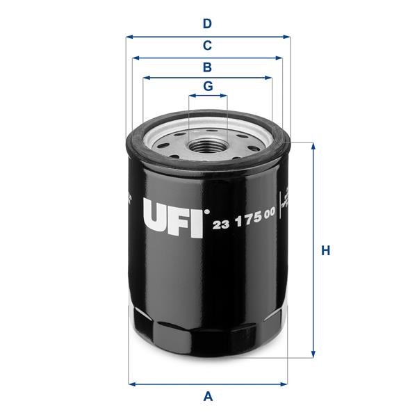 Filtru ulei - UFI