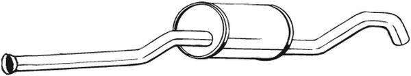 Toba esapamet intermediara - BOSAL