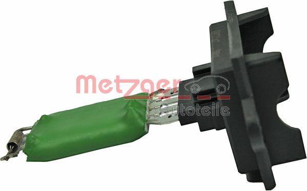 Rezistor, ventilator habitaclu - METZGER