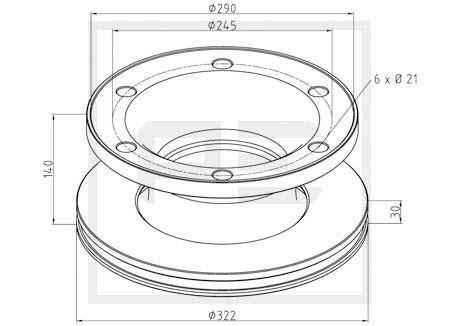 Disc frana - PE Automotive