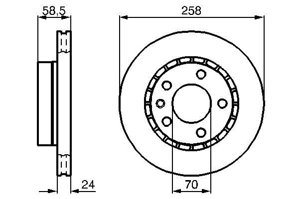 Disc frana - BOSCH
