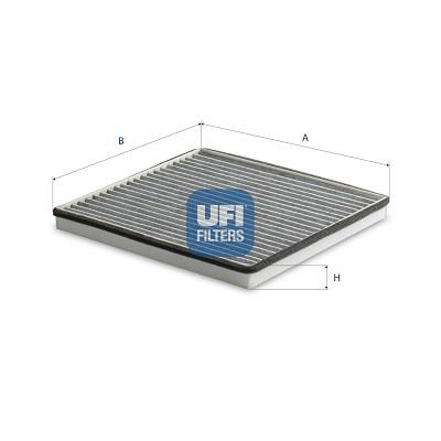 Filtru, aer habitaclu - UFI