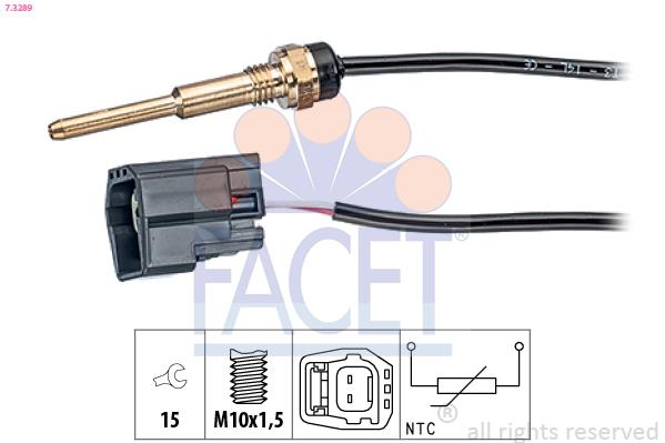 senzor,temperatura lichid de racire; senzor,temperatura lichid de racire; senzor,temperatura lichid de racire - FACET