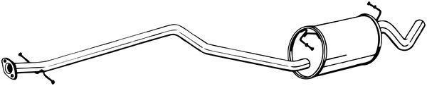 Toba esapamet intermediara - BOSAL