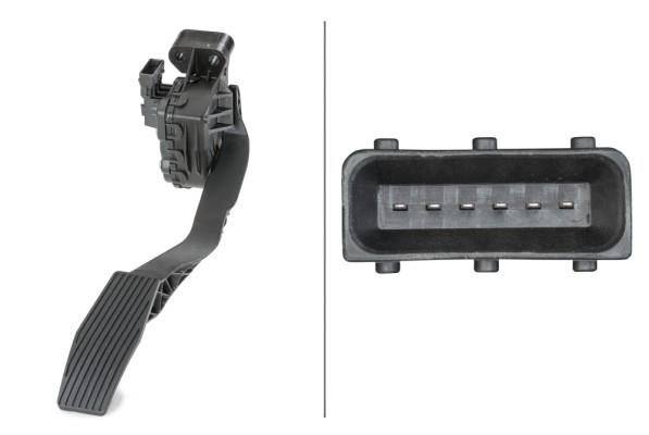 Senzor, pedala acceleratie - HELLA
