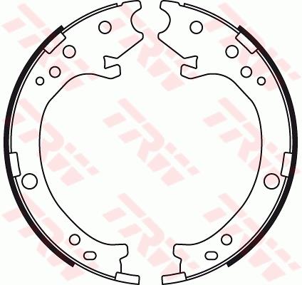 Set saboti frana, frana de mana - TRW