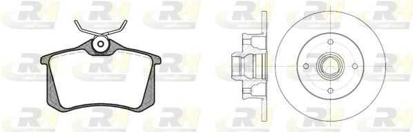 Set frana, frana disc - ROADHOUSE