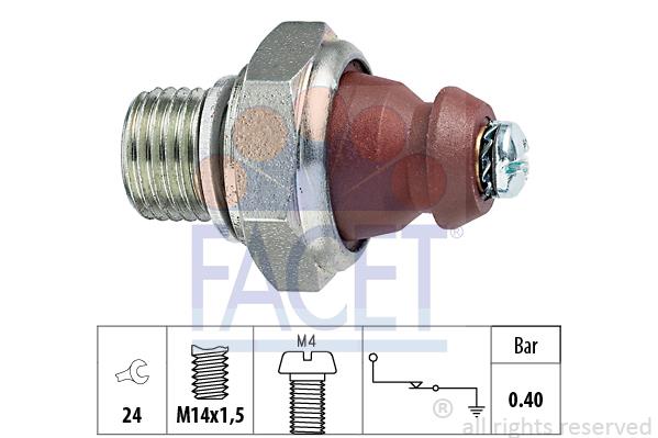 Senzor presiune ulei - FACET