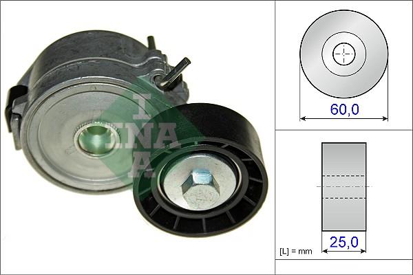 intinzator,curea transmisie - INA