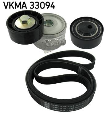 Set curea transmisie cu caneluri - SKF