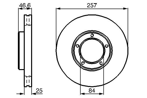 Disc frana - BOSCH