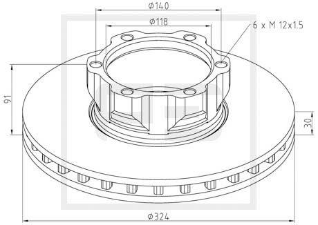 Disc frana - PE Automotive