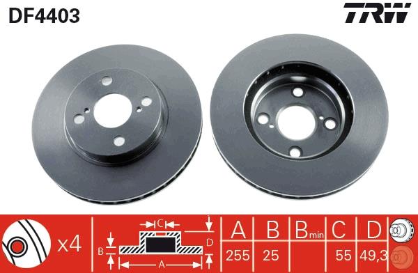 Disc frana - TRW