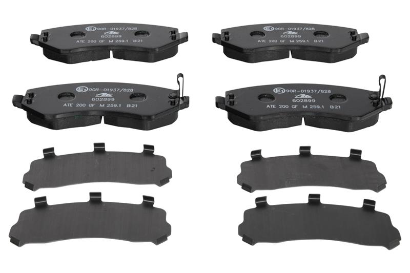 set placute frana,frana disc - ATE