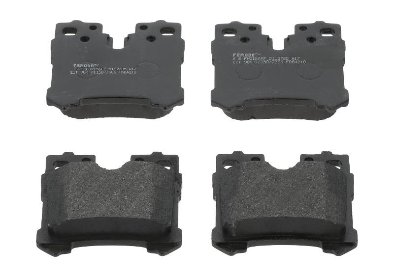 set placute frana,frana disc - FERODO