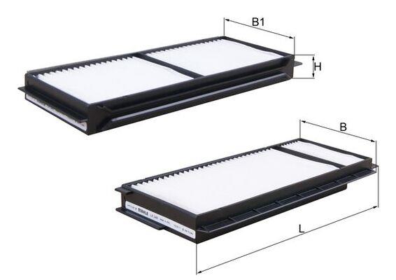 Filtru, aer habitaclu - KNECHT