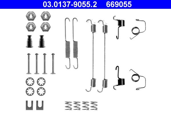 Set accesorii, sabot de frana - ATE