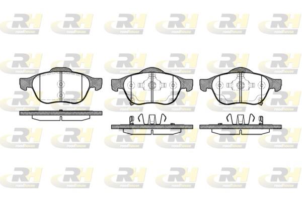 set placute frana,frana disc - ROADHOUSE