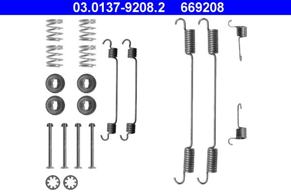 Set accesorii, sabot de frana - ATE