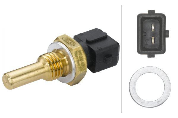 senzor,temperatura lichid de racire - HELLA
