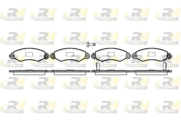 set placute frana,frana disc - ROADHOUSE
