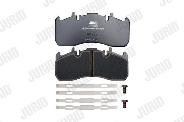 set placute frana,frana disc - JURID