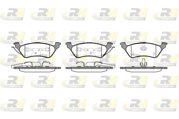 set placute frana,frana disc - ROADHOUSE