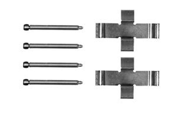 Set accesorii, placute frana - TRW