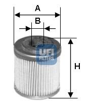 Filtru ulei - UFI