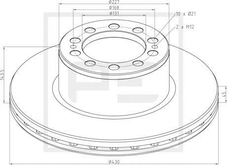 Disc frana - PE Automotive
