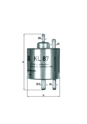 filtru combustibil - KNECHT
