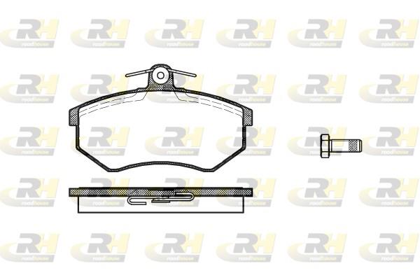 set placute frana,frana disc - ROADHOUSE